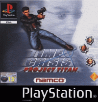 Time Crisis Project Titan PAL Playstation PAL box art